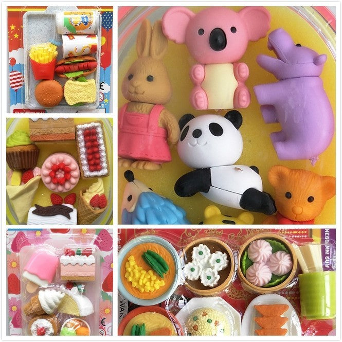 Cartoon Eraser Cute Super Cute Eraser Special For Students Imported From Japan Children