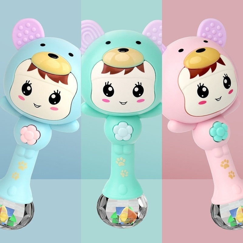 Children's Early Childhood Education Music Teether Sand Hammer Sticks Rattle