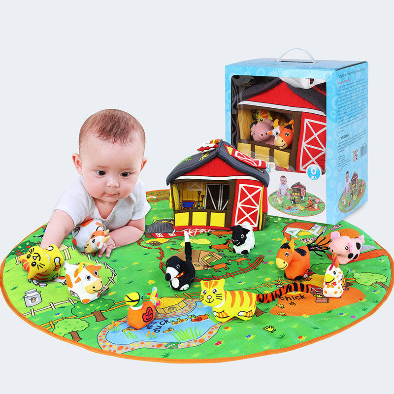 Baby Baby Play Blanket Early Education Anaimal Toys