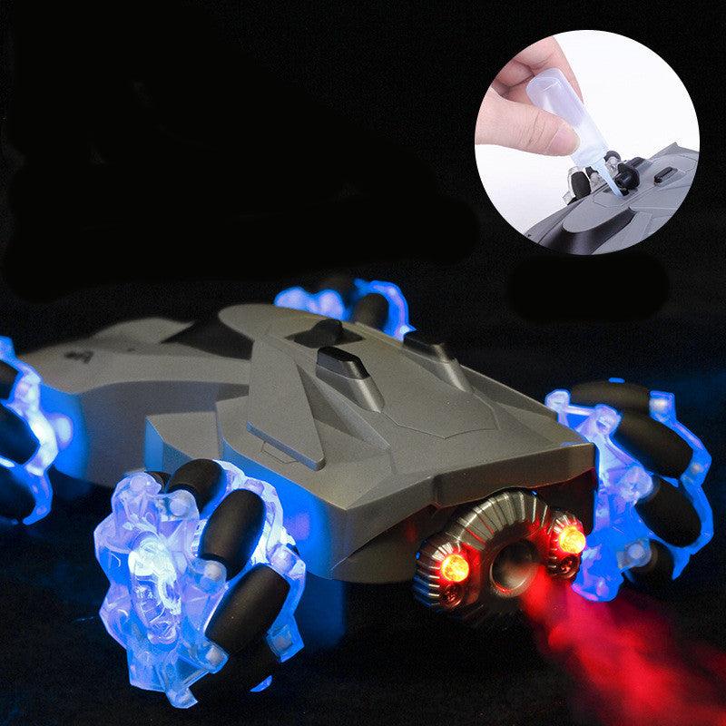 Simulation Spray  Four Wheel Lateral Drift 2.4g Remote Control Stunt Car With Lights