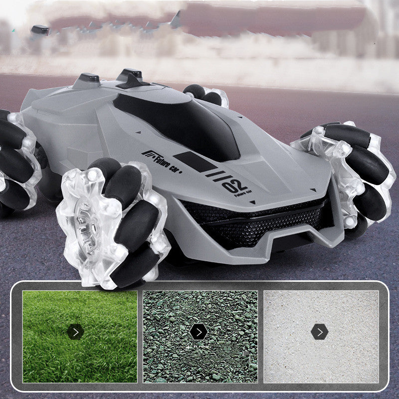Simulation Spray  Four Wheel Lateral Drift 2.4g Remote Control Stunt Car With Lights