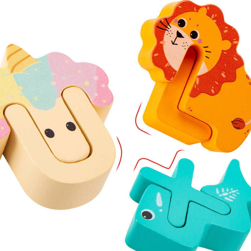 26 Uppercase Words Early Cognitive Education Educational Jigsaw Puzzle